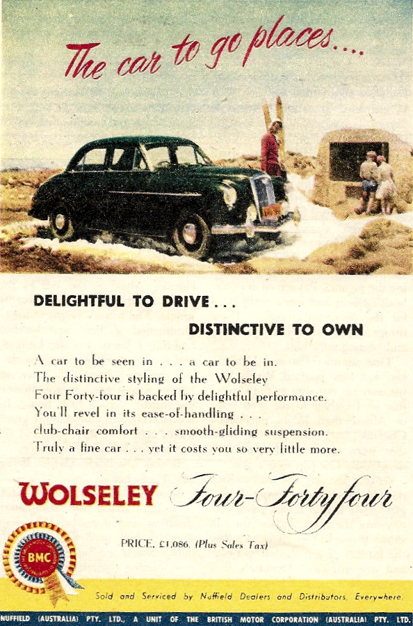1955 Wolseley Four Fourty